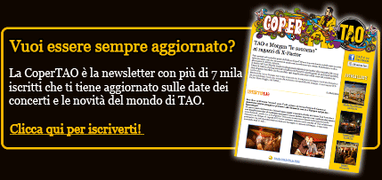 Vuoi essere sempre aggiornato? Scopri la CoperTAO!